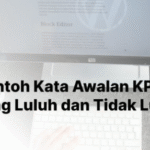 Contoh Kata Awalan KPTS