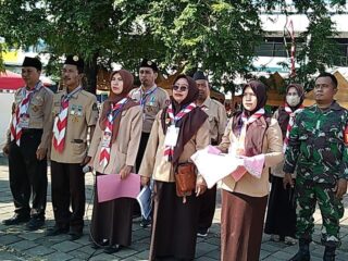 Ribuan Penggalang Ikuti Giat Galang Trampil Pramuka Rambipuji