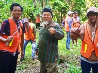 Bapas Jember Bersama Yayasan ICP dan FPK Gelar Pembersihan Lahan untuk Program PDKS